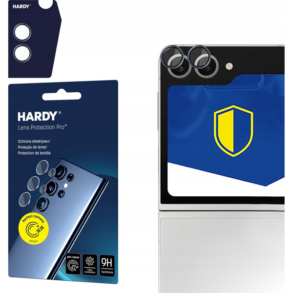 Üveg a Samsung Galaxy Z Flip 6 objektív - 3mk HARDY Lens Pro Black