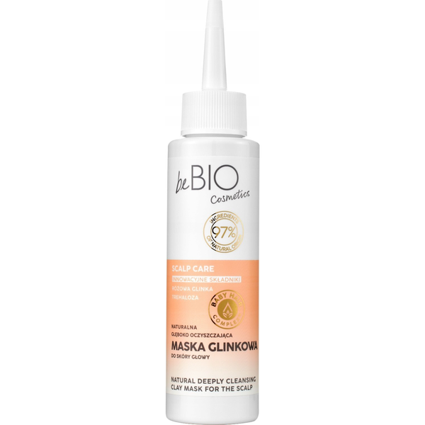 BE BIO_Baby* Hair Complex Scalp Care głęboko oczyszczająca maska glinkowa do skóry głowy 100ml