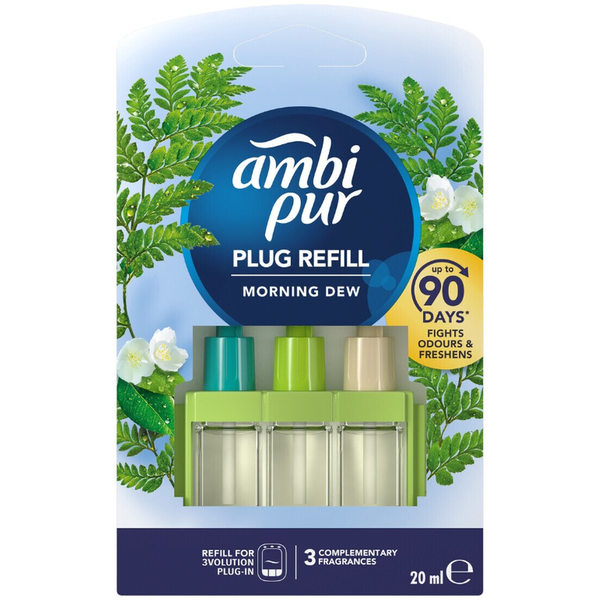 Ambi Pur 3Volution Morning Dew elektromos légfrissítő utántöltő 20 ml