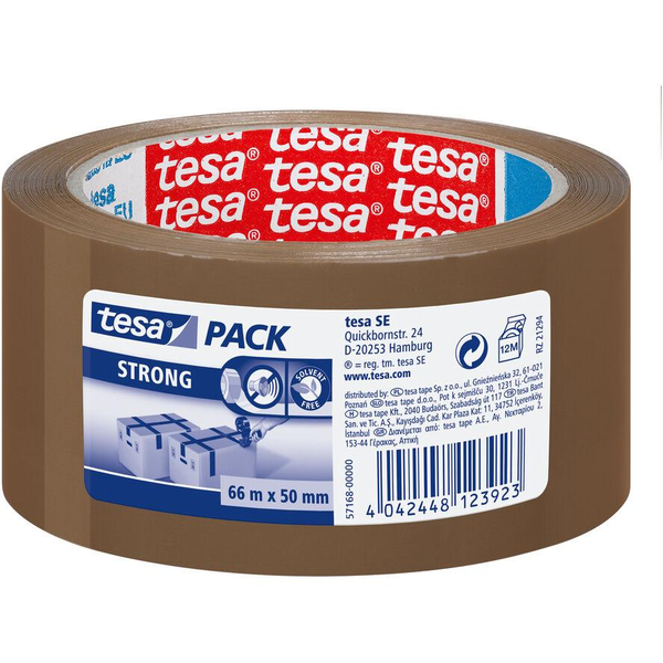 tesapack Strong  66m 50mm braun -Packband-