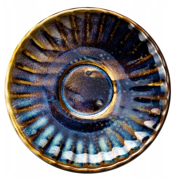 Podšálek Verlo DEEP BLUE porcelán kulatý 1 ks