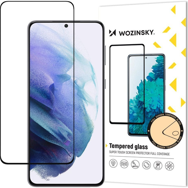  Wozinsky Wozinsky Full Glue Tempered Glass szkło hartowane Samsung Galaxy S23+ 9H na cały ekran z czarną ramką