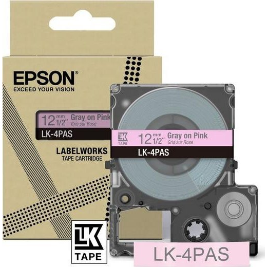 Epson LK-4PAS Szürke, Rózsaszín (C53S672103)