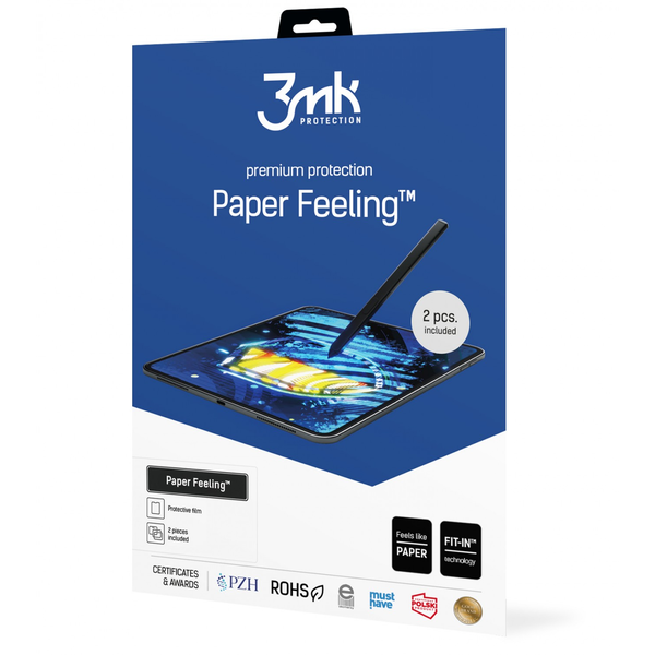 3mk Paper Feeling Apple iPad Air 2020/2022 11" kijelzővédő fólia (2db/csomag)