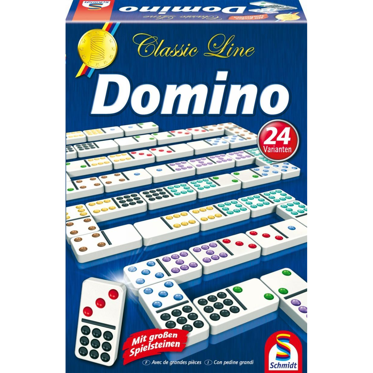 Schmidt Classic Line Domino társasjáték 1-11 játékosnak (4001504492076)