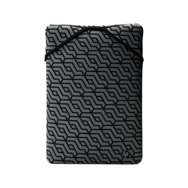 Čierna, sivá GEO Obojstranné ochranné puzdro na notebook HP Reversible 14