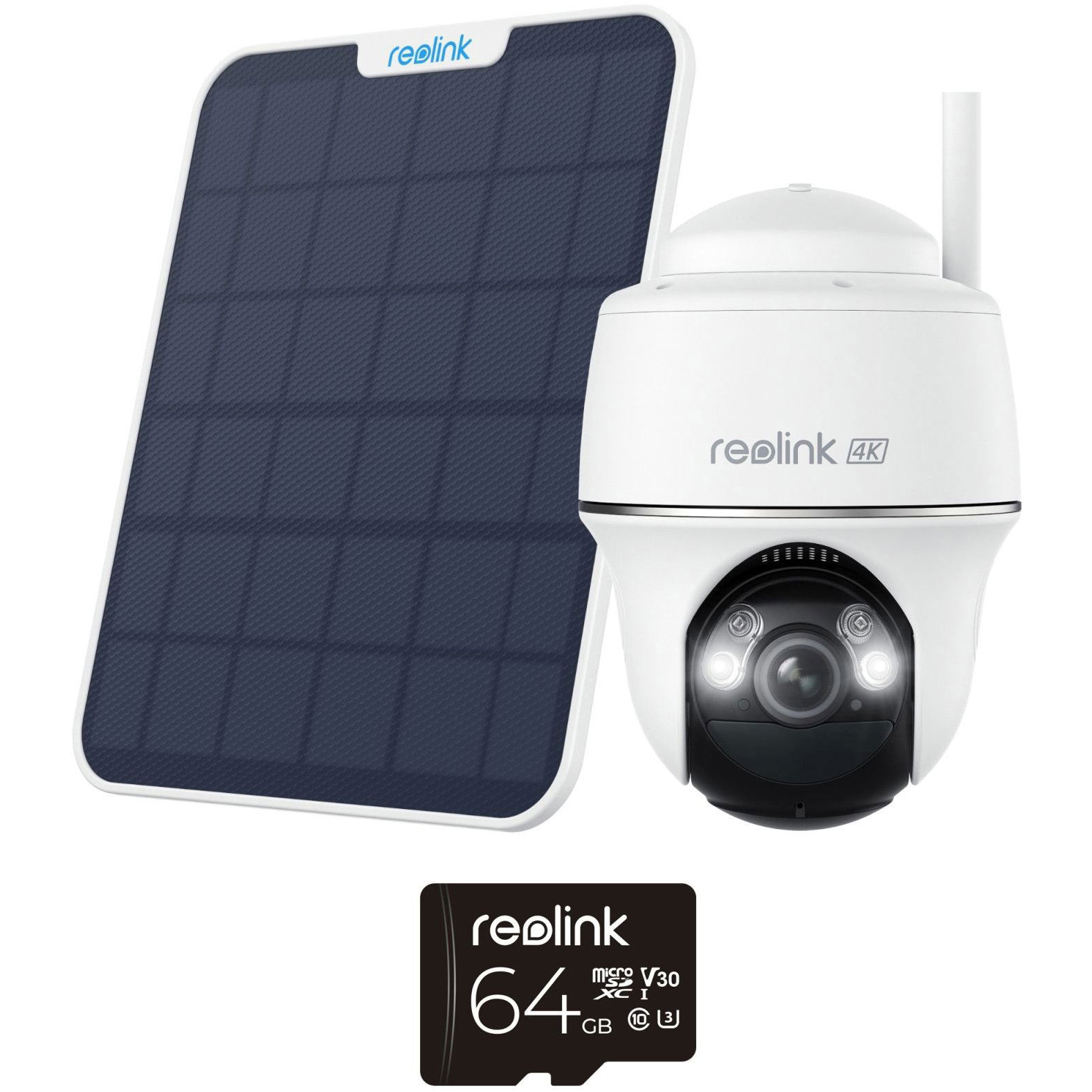 Reolink Argus Series B440+Solar Panel+64GB (Argus Series B440+SP+64GB)