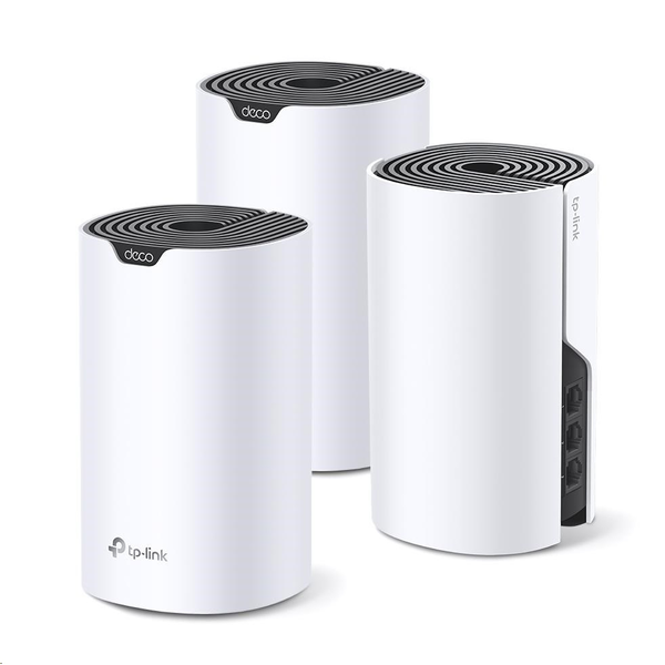 TP-Link Deco S7 (3-pack) Kétsávos (2,4 GHz / 5 GHz) Wi-Fi 5 (802.11ac) Fehér, Fekete Belső