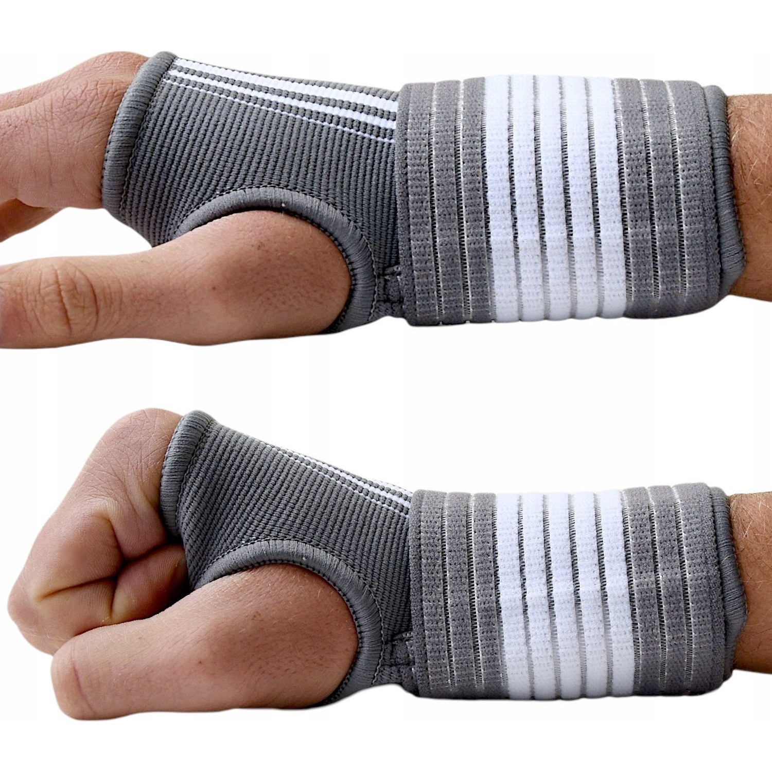 Spokey Segro Pro csuklóbandázs, UNI méret (Ściągacz nadgarstka Spokey SEGRO PRO)