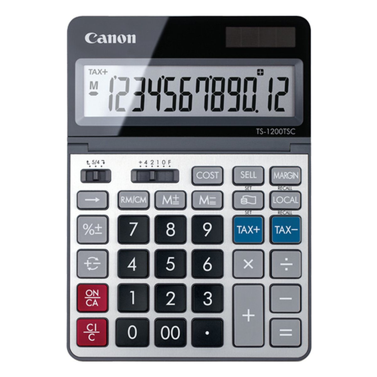 Canon TS-1200TSC számológép Asztali Alap számológép Fémes (2468C002)