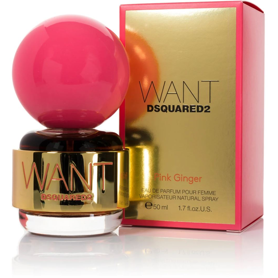Dsquared2 Want Pink Ginger EdP 50ml Hölgyeknek (8011530002015)