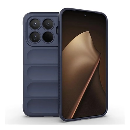 Gigapack szilikon tok 3D minta Xiaomi 15T Pro sötétkék