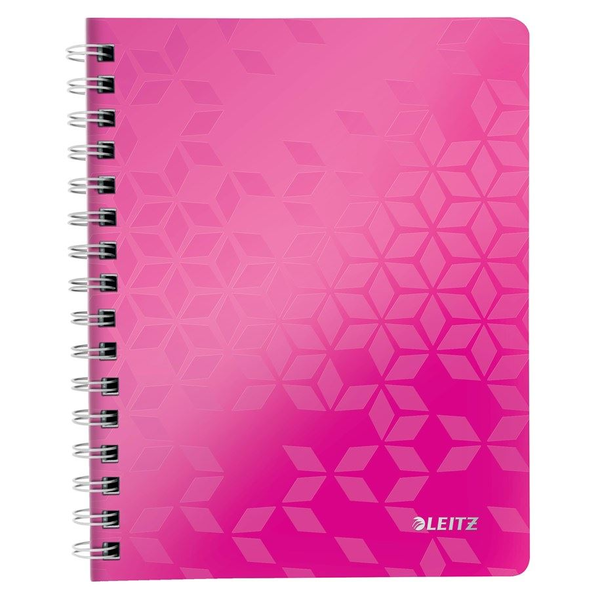 Leitz WOW quaderno per scrivere A5 80 fogli Rosa