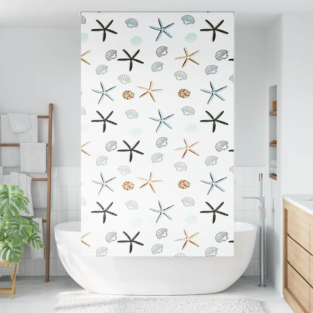 zuhanyzó redőny 130x240 cm szövet szélessége 126 cm (4014905)