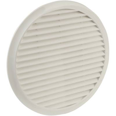 Ventilátor fedél, műanyag, alkalmas a 10 cm átmérőjű csőhöz Wallair NW 100 szúnyogháló (4046293338129)
