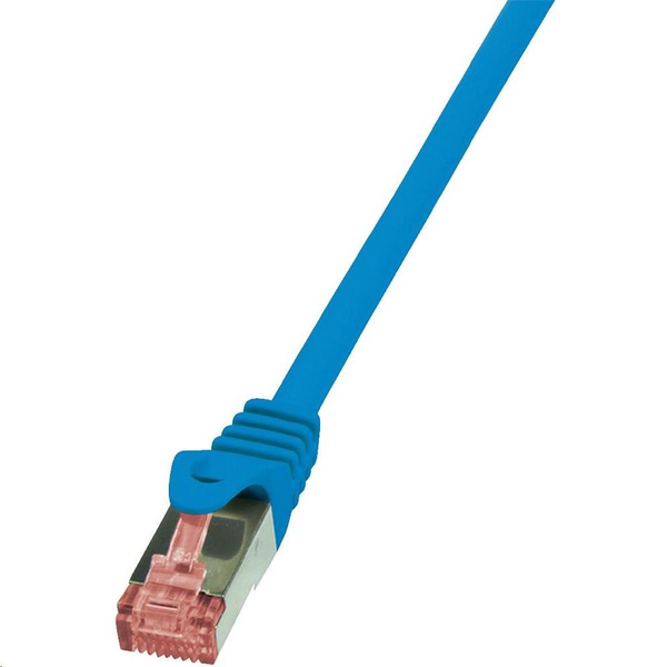 LogiLink Patchkabel CAT6   S/FTP AWG27 PIMF  1,50m blau