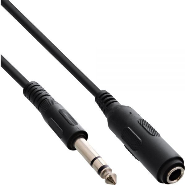 InLine 99935A cavo audio 6.35mm Nero