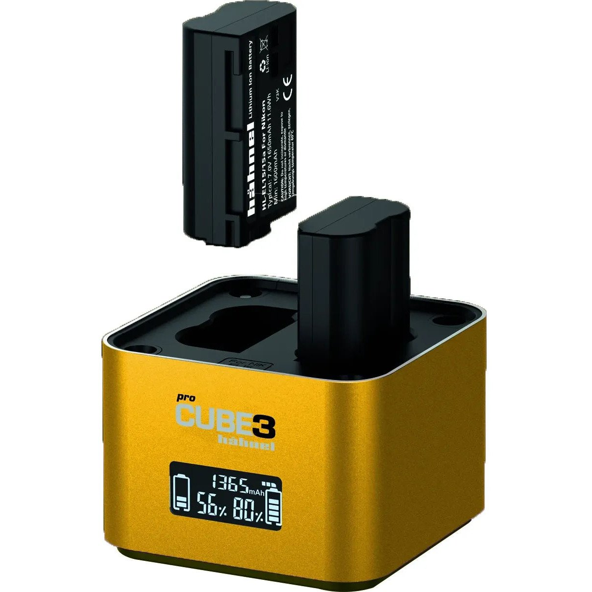 Hähnel ProCube 3 dupla akkutöltő - Nikon (1000 577.1)