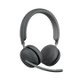 Logitech Zone Wireless 2 Слушалки Жична и безжична Лента за глава Офис/Център за обаждания UBS тип C Bluetooth Графит