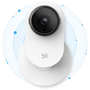 Уеб камера YI Home Camera, микрофон, 1080p HD, 112° широкоъгълна леща, Wi-Fi, бяла