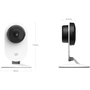 Уеб камера YI Home Camera, микрофон, 1080p HD, 112° широкоъгълна леща, Wi-Fi, бяла
