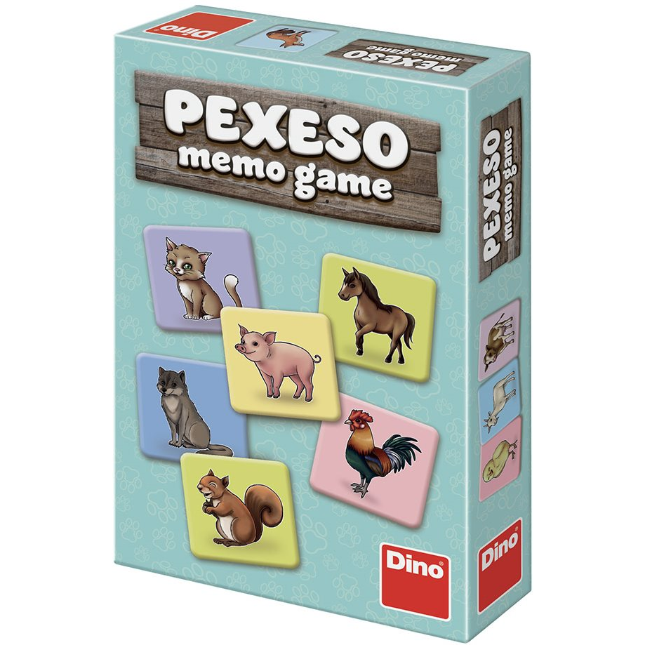 DINO Állatok memóriajáték 4+ éveseknek (8590878621985)