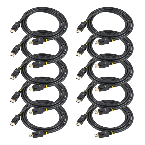 StarTech.com DISPL2M10PK DisplayPort kabel 2 m Sort