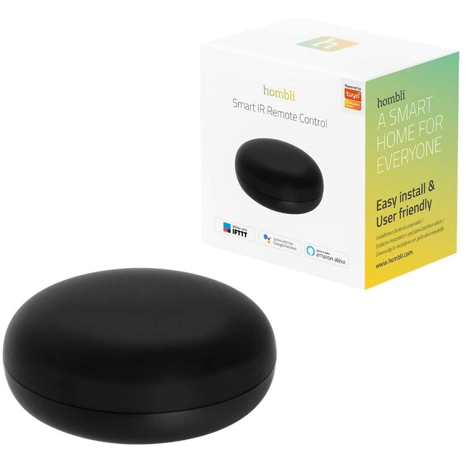 Hombli HBUR-0100 okos távvezérlő fekete (HBUR-0100)
