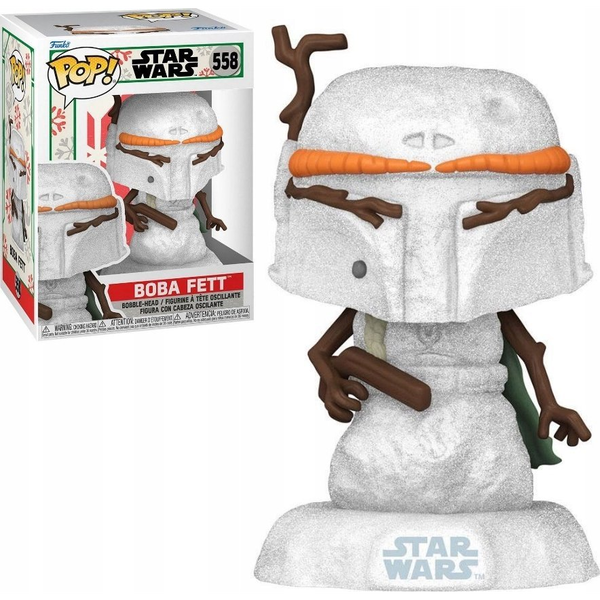 Funko POP! Star Wars: Holiday 2022 - Boba fett figura #558