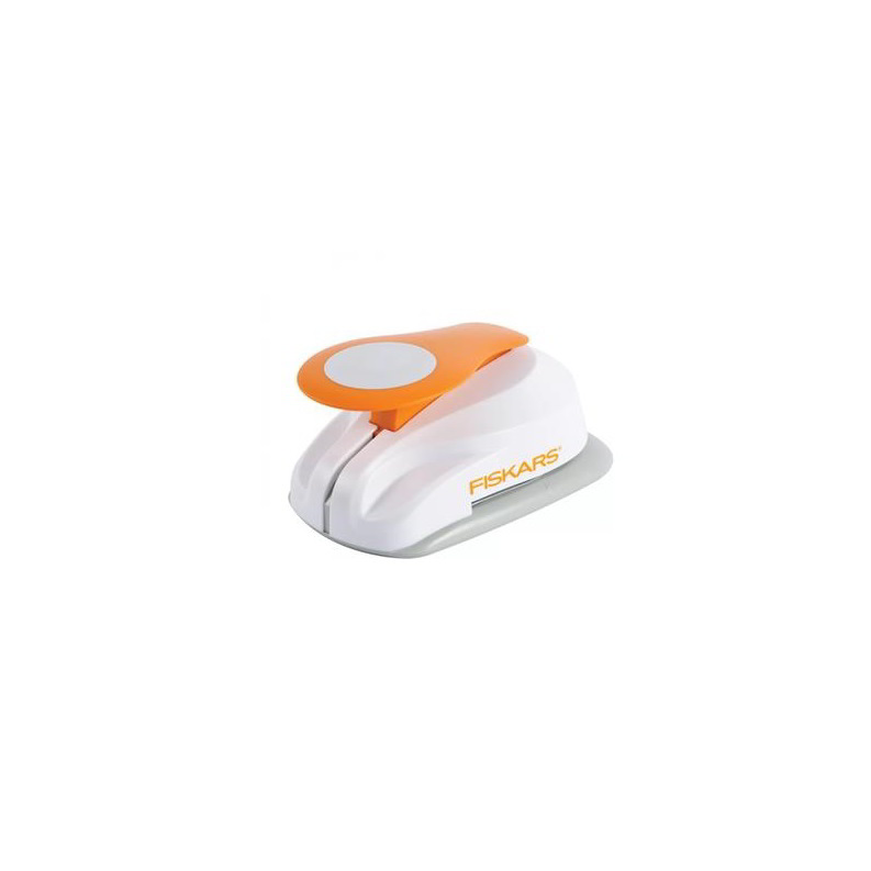 Fiskars 1004748 Egylyukú kör mintalyukasztó - Fehér (1004748)