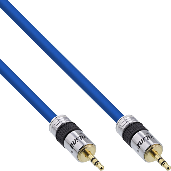 InLine 99950P cavo audio 10 m 3.5mm Blu