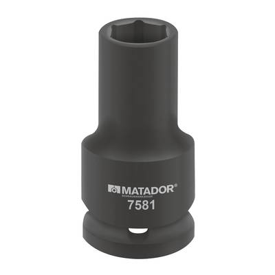 Matador Schraubwerkzeuge 75810300 Külső hatlap Ütvefúró dugókulcs betét 30 mm 3/4 (20 mm) (75810300)