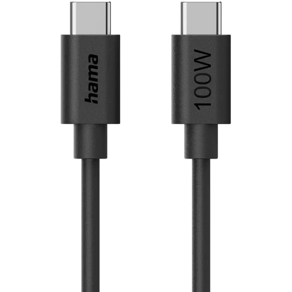 Hama 00086448 USB-kabel USB 2.0 1,2 m USB C Zwart