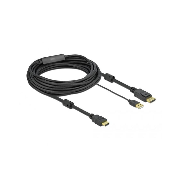 DELOCK HDMI > DisplayPort Kabel 4K 30Hz 7m