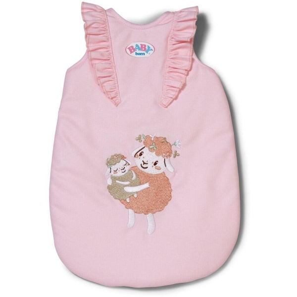 BABY born Sleeping Bag Flower Dukke sovepose