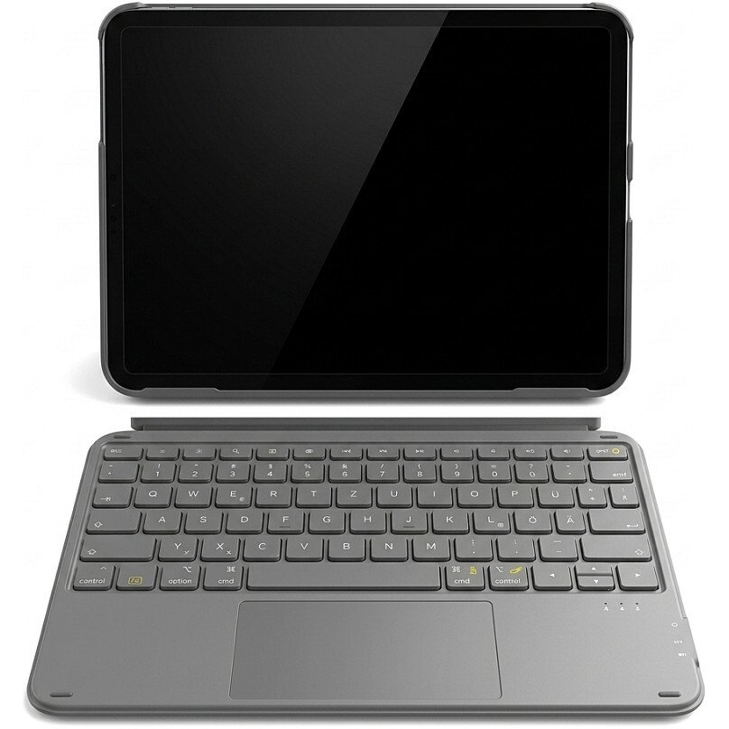 Клавиатура за таблет Inateck iPad 11 — KB40310_BLACKGRAY, немска подредба, черно-сива