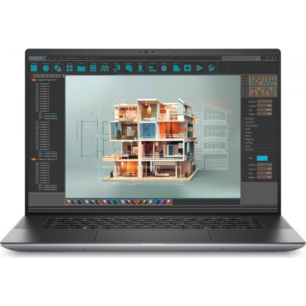 DELL Precision 5690 Intel Core Ultra 7 165H Mobil munkaállomás 40,6 cm (16