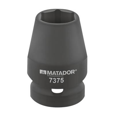 Matador Schraubwerkzeuge 73750080 Külső hatlap Ütvefúró dugókulcs betét 8 mm 3/8 (10 mm) (73750080)
