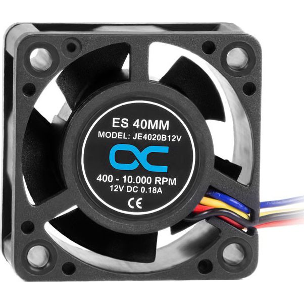 Alphacool 24823 40mm PWM Rendszerhűtő - Fekete (24823)