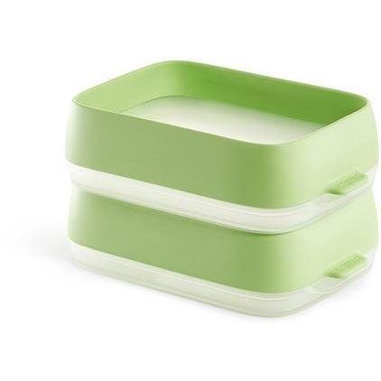 Lékué set of two reusable 500/1800 ml containers (3421000V12M018)