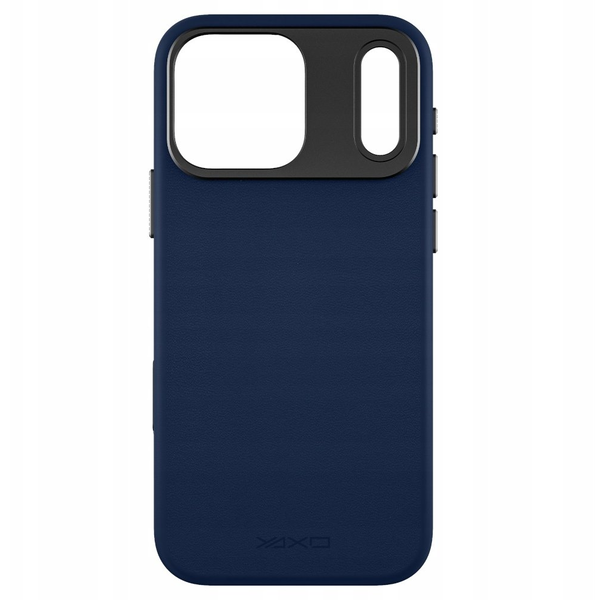 Yaxo Etui na telefon Leather Gear Slim Case MagSafe iPhone 17 Pro Max Dusky Blue