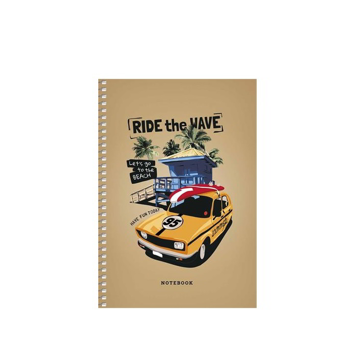 Shkolyaryk Student 96 lapos A5 sima spirálfüzet - Többfajta (A5-SC-096-6102)