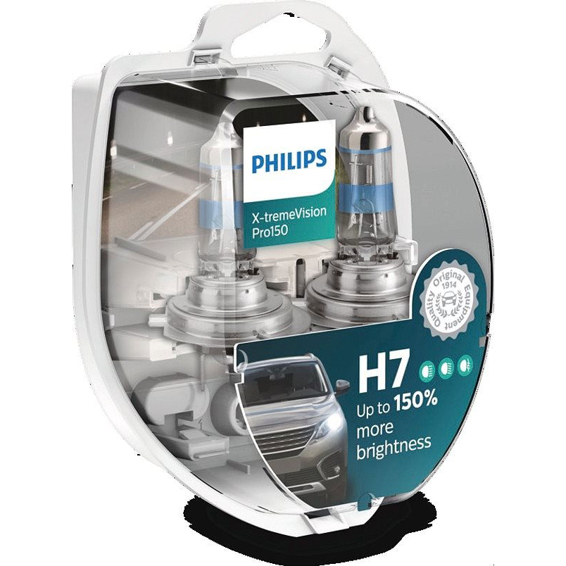 PHILIPS H7 X-tremeVision Pro150 2 db (Phil-12972XVPS2)