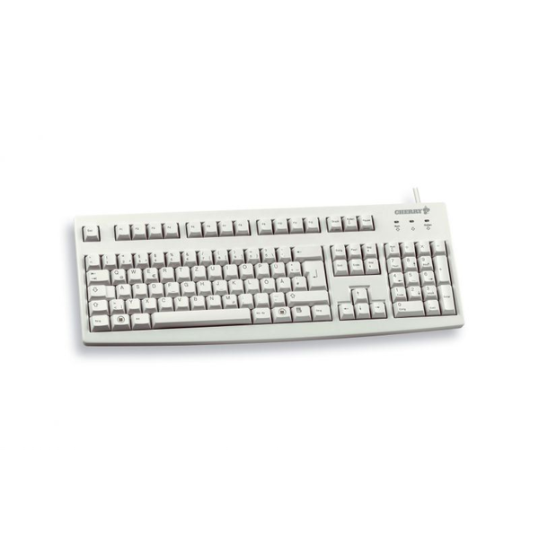 CHERRY G83-6104 tastatur Universel USB QWERTY US engelsk Grå