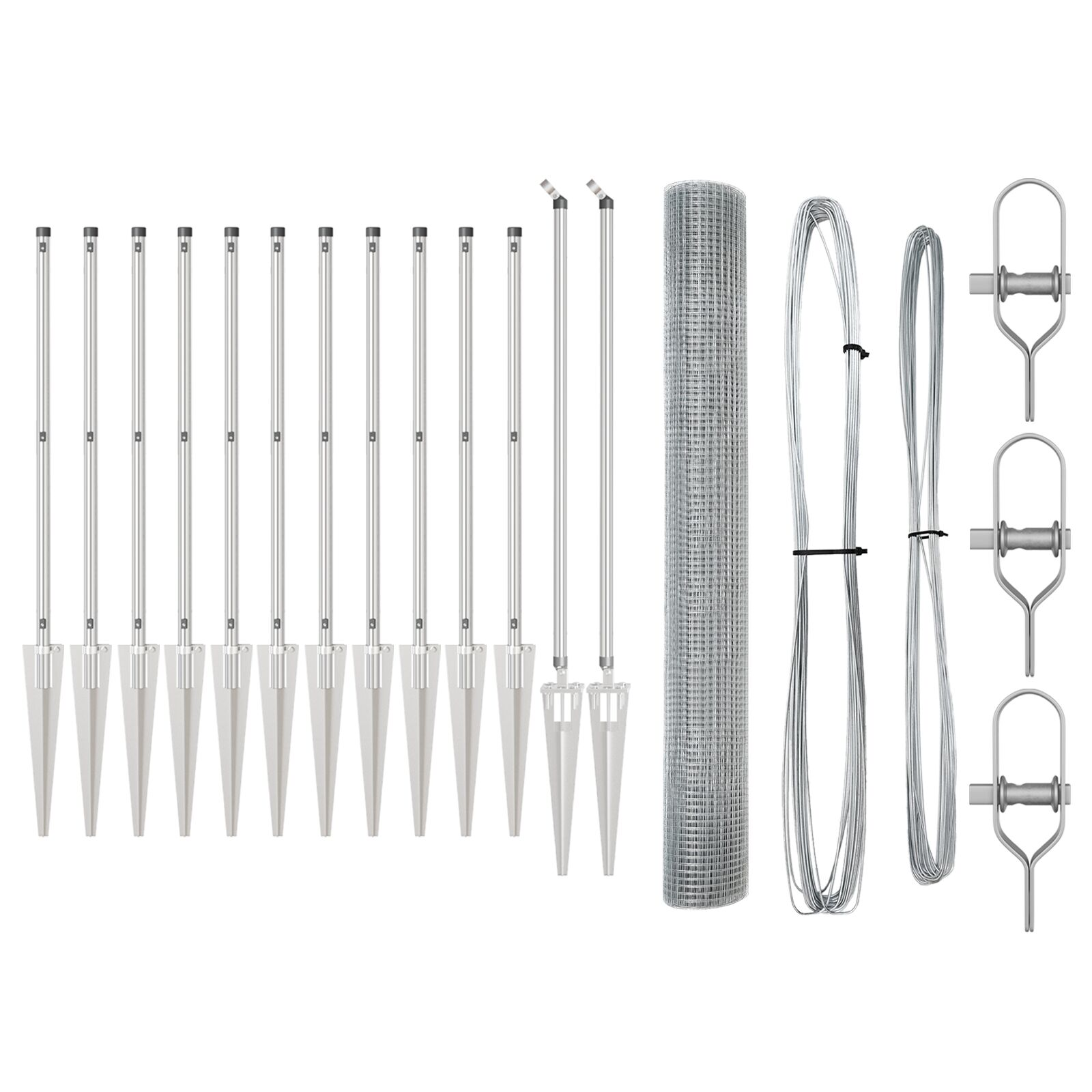Hegesztett Drótkerítés 13 Tüskés Poste 1.2x25 m Horganyzott Acél (3351965)
