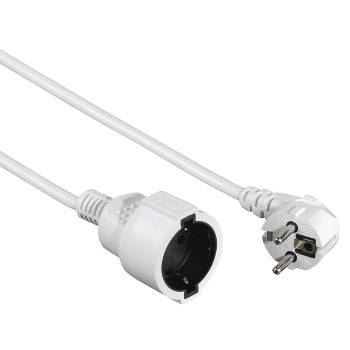 Hama 00047865 prídavné napájanie 3 m 1 AC zásuvky/AC zásuviek Biela (h00047865)