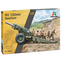 Italeri: M1 155mm Howitzer löveg makett legénységgel, 1:35 (6581s)
