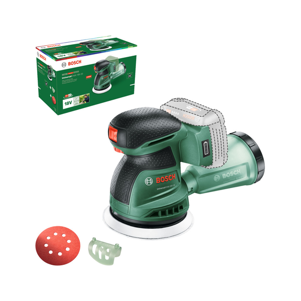 Akku-Exzenterschleifer UniversalOrbit 18V-20 solo, 18Volt (grün, ohne Akku und Ladegerät, POWER FOR ALL ALLIANCE)