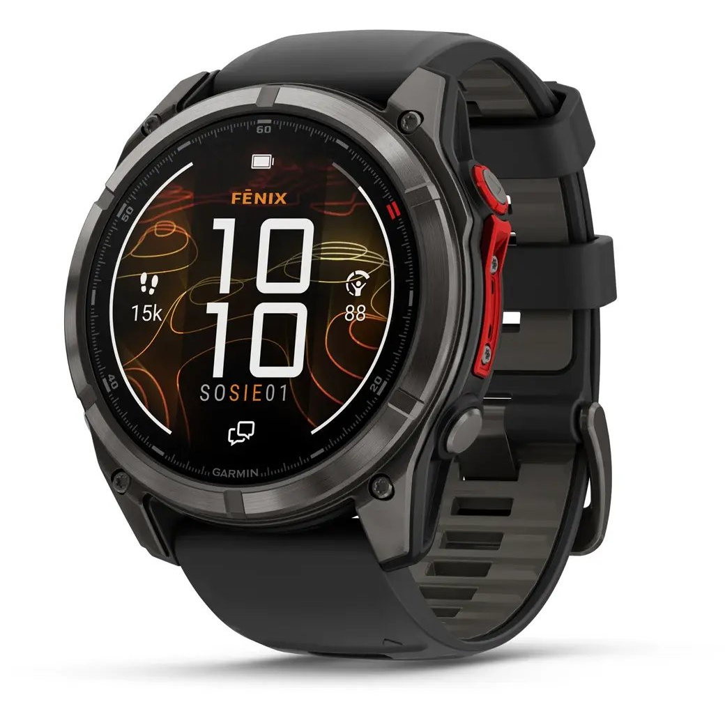 Smart hodinky Garmin Fenix 8 Pro MicroLED čierne
