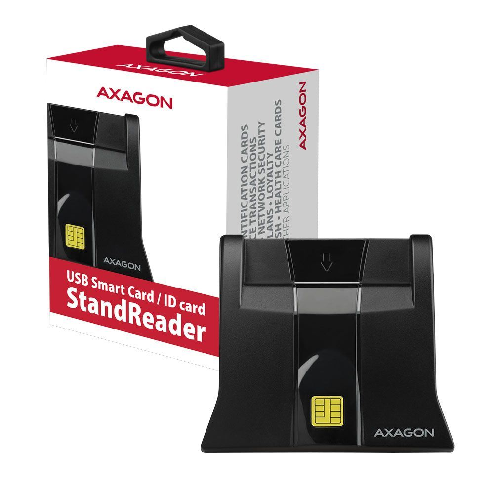 Axagon Smart Card olvasó (CRE-SM4N) (CRE-SM4N)